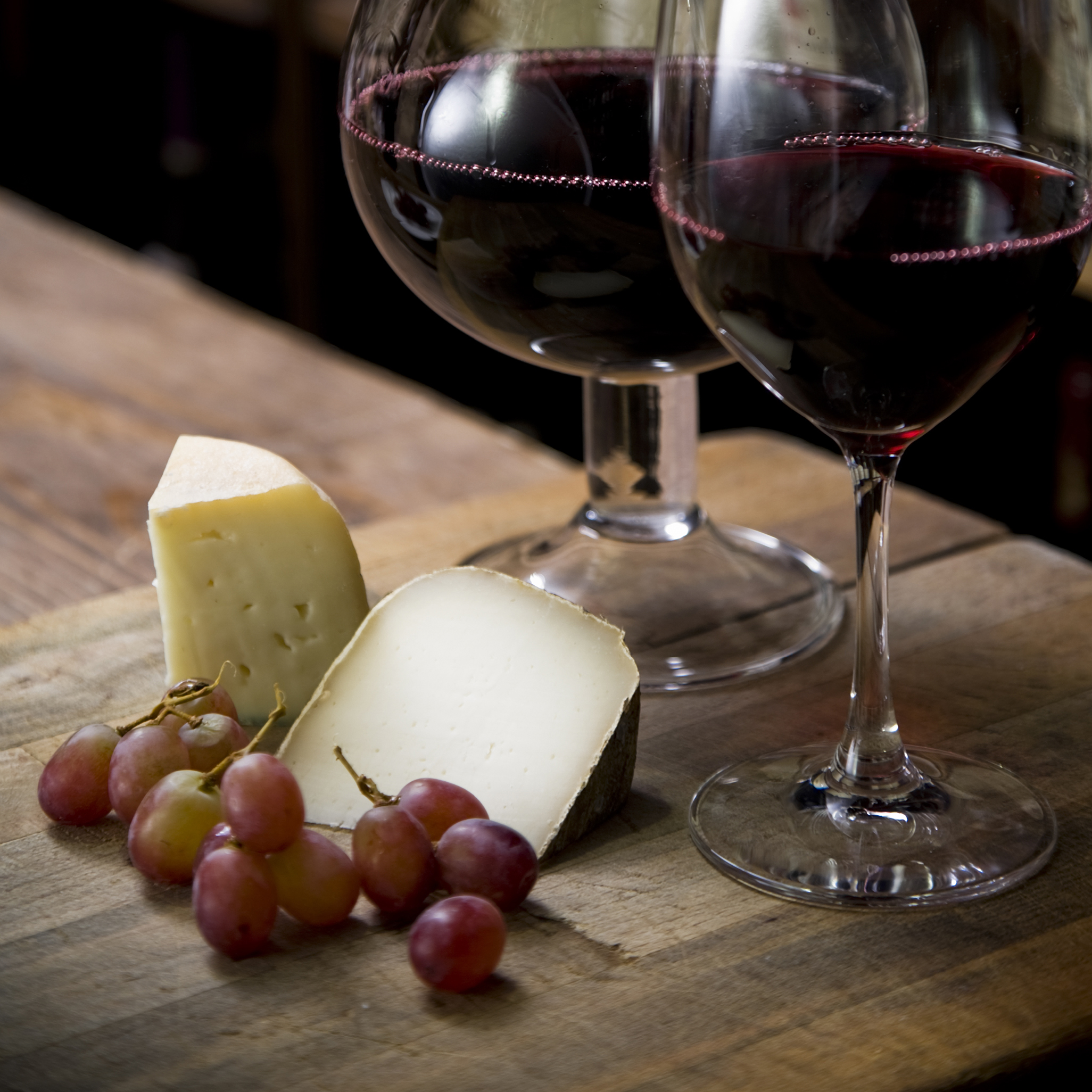 Wine and cheese